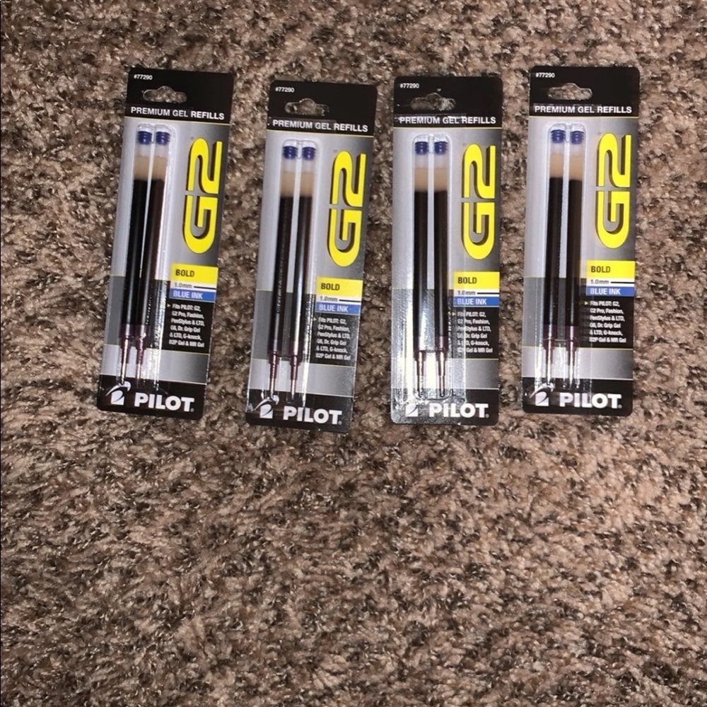 Pilot G2 refills blue